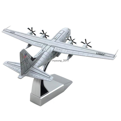 1:200 Lockheed C-130 Hercules Air Transport Airplane Model Diecast Plane Model