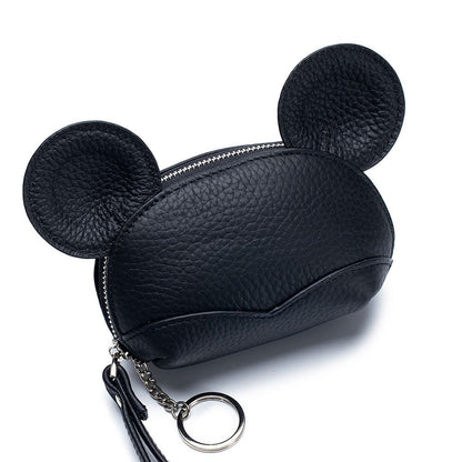 Women Wallets Genuine Leather Purses Small Cowhide Money Bags Coin Card Holders
