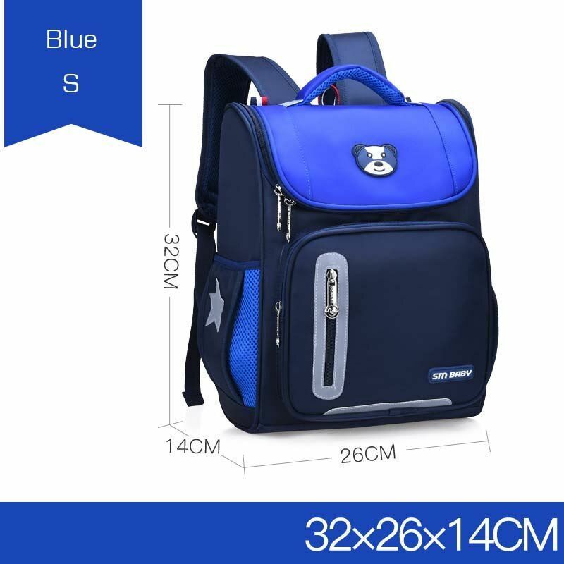 Childrens School Bags Boys Girls Backpacks Kids Orthopedic Waterproof Knapsack
