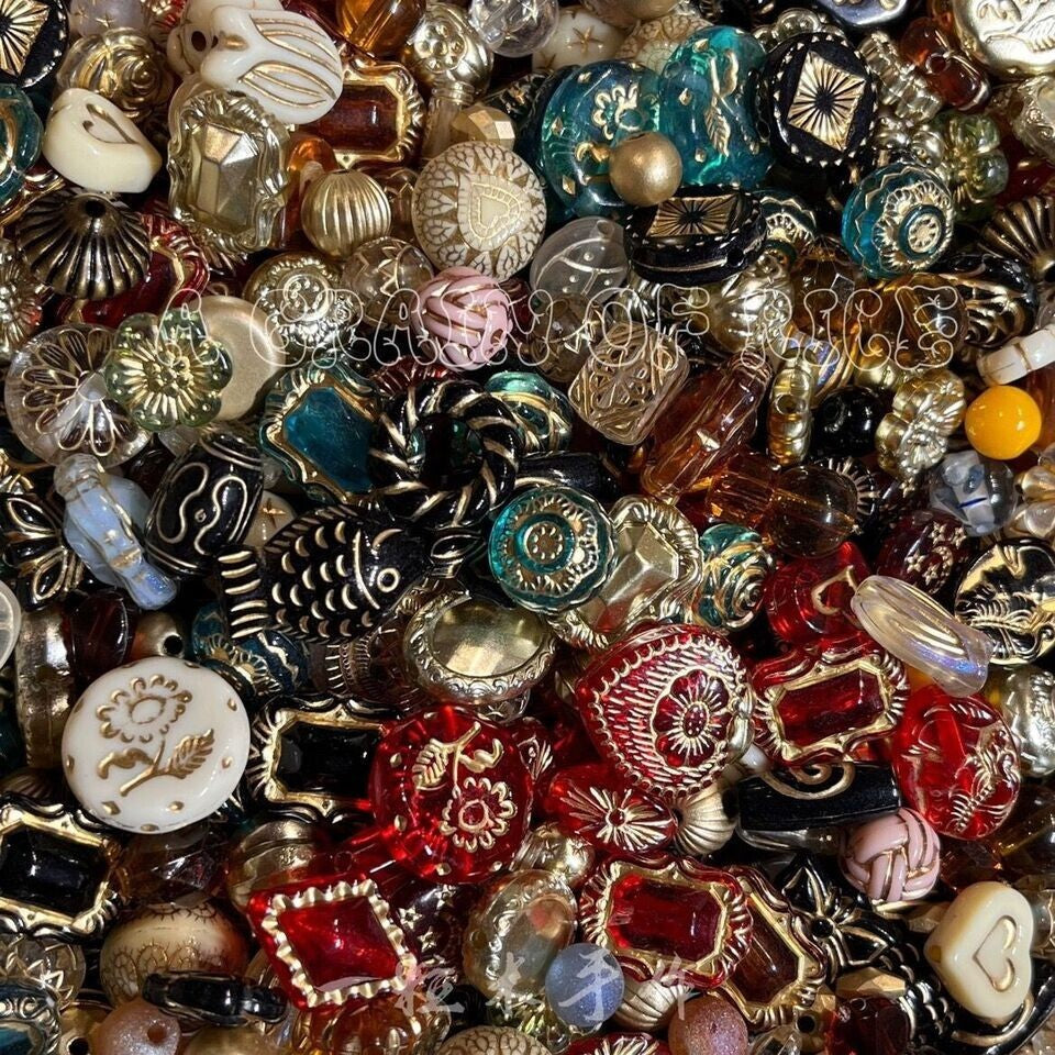 Vintage Now Bulk Jewelrybead Lot 250Pcs ALL Brand New Untested 200+Mix and Match