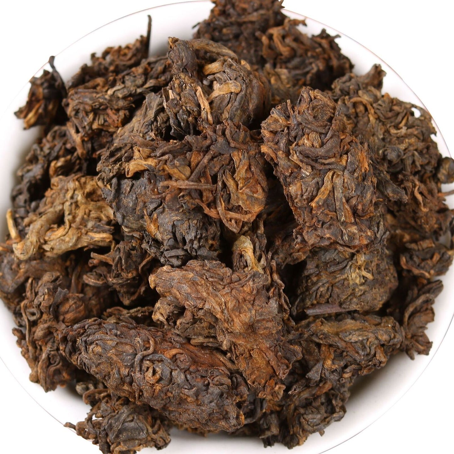 Dark Tea Yunnan Puerh Tea Spring Tea Head Golden Bud Ripe Tea 500g loose tea