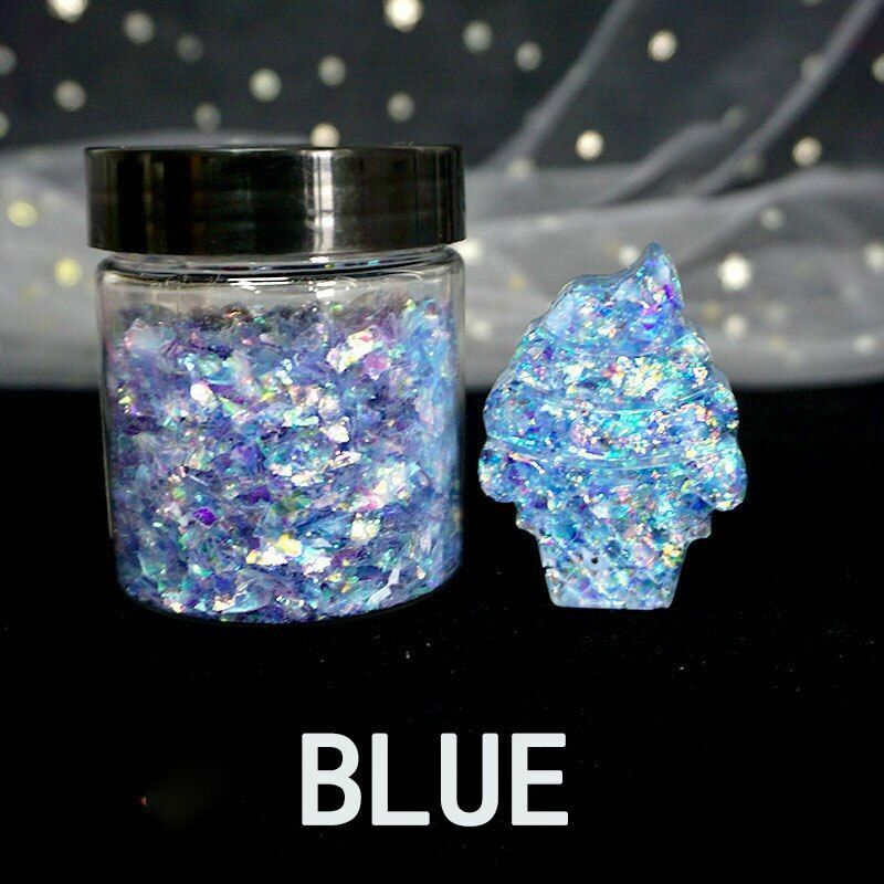 40g Small Gravel Crystal Glass Sand Filler UV Resin Jewelry Crafts Making Supply