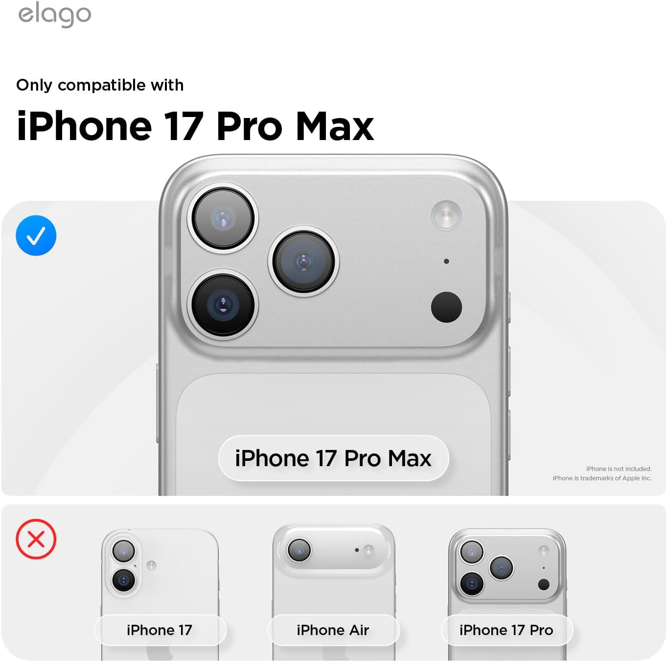Magnetic Ridge for Iphone 17 Pro Max Case, Premium Magnetic Silicone Case, Compa