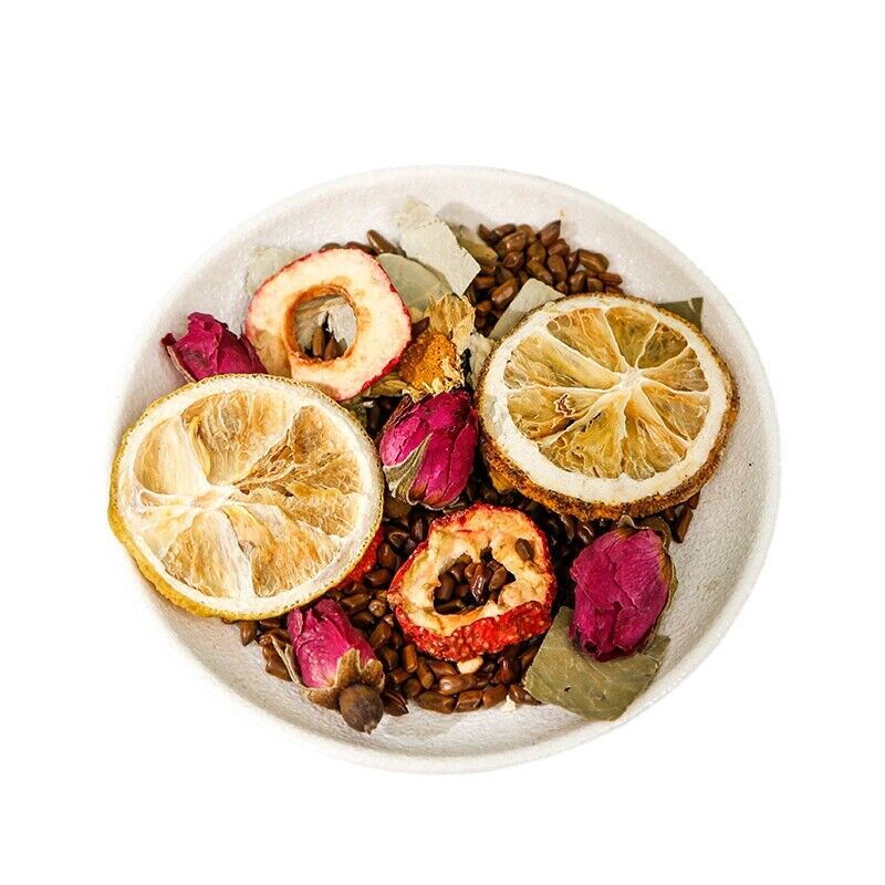 Lemon Hawthorn Lotus Leaf Tea 120g/box Rose Hawthorn Chrysanthemum Cassia Tea