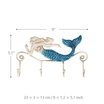 1Pc Wall Hanger Hooks Retro Metal Sculpture Iron Hooks Creative Home Decorations