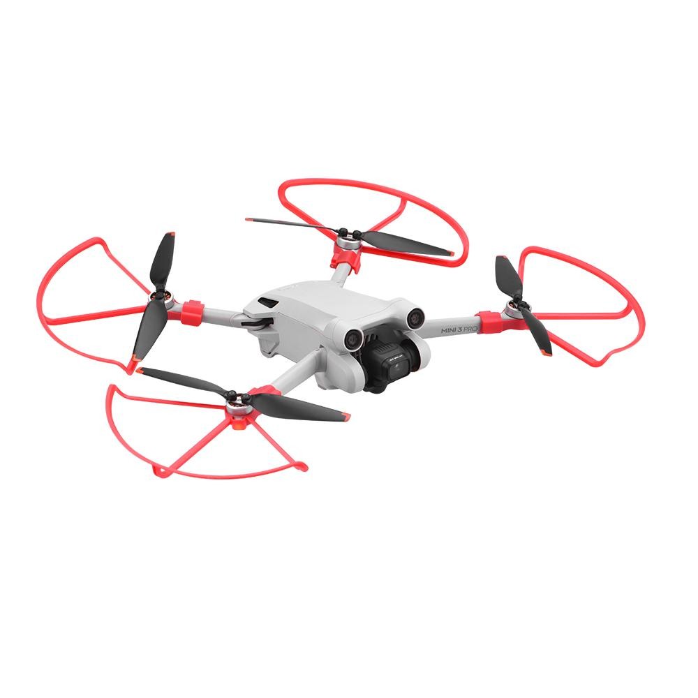 4Pcs Red Propellers Blades Protectors Guards for DJI Mini 3 Pro Drone Repair
