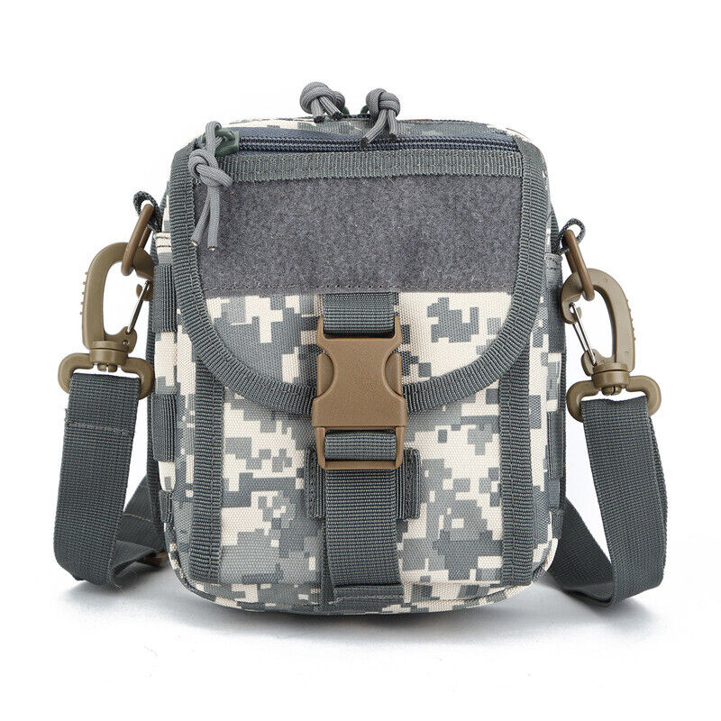Mens Tactical Backpack Messenger Bag Military Sling Shoulder bag Camping Hiking
