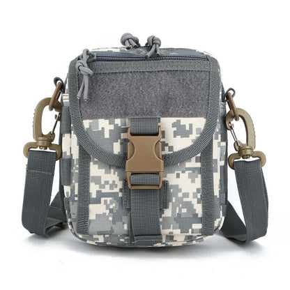 Mens Tactical Backpack Messenger Bag Military Sling Shoulder bag Camping Hiking