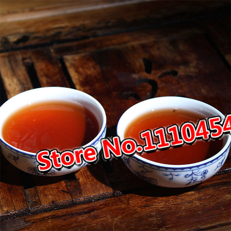 200g Ripe Pu'er Tea China Puerh Tea Brick Old Shu Pu-erh Ancient Tree Cooked Tea