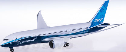 1:200 28CM Hogan Dream Liner BOEING 787-8 Passenger Airplane ABS Plastic Model