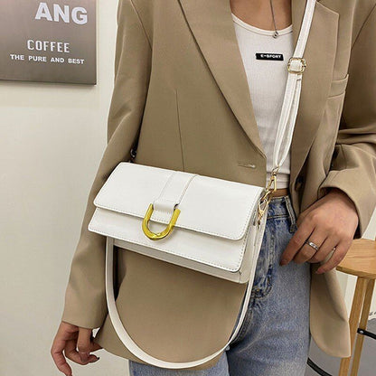 Fashion Handbags Women Leather Shoulder Bags Square Shape Crossbody Small Purse