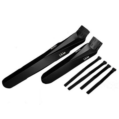1set Plastic Folding Bicycle Fender Front Rear Tire Wheel Fender Mudguard Kits