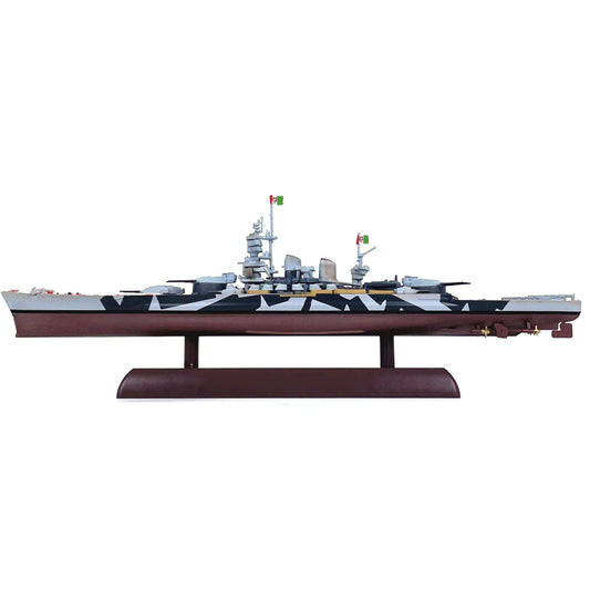 24cm Diecast Alloy 1/1000 Scale Italian Battleship Roma Model Toy Gift