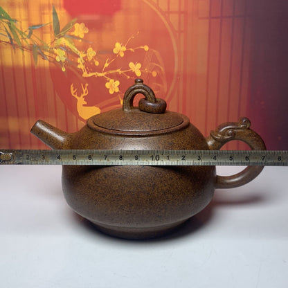 Vintage Chinese Yixing Purple Clay Teapot Zisha Ceremony Ceramic Teacups Teapots