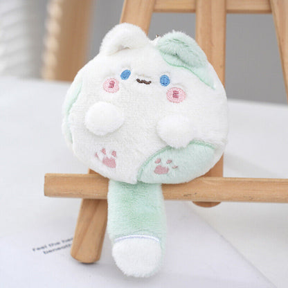 Kawaii Cat Plush Doll Pendant Cute Soft Stuffed Keychain Lovely Bag Decoration
