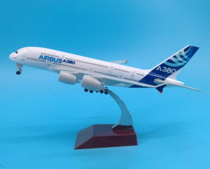 20CM AIRBUS A380 Passenger Aircraft Plane Diecast Aeroplane Airplane Model