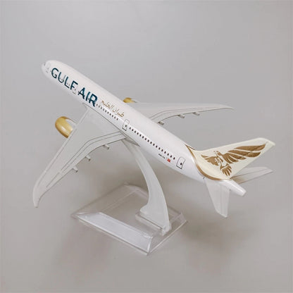 1/400 16cm Aircraft GULF B787 Alloy Plane Model Civil Airlines Ornaments Craft