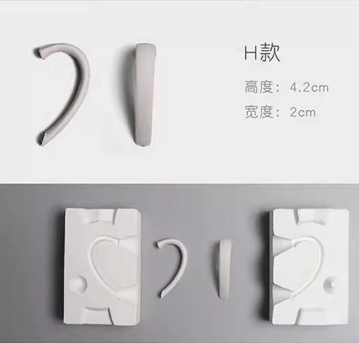 Pottery Tools Ceramics Plaster Gypsum Moulds DIY Clay Coffee Cups Handle Shapers