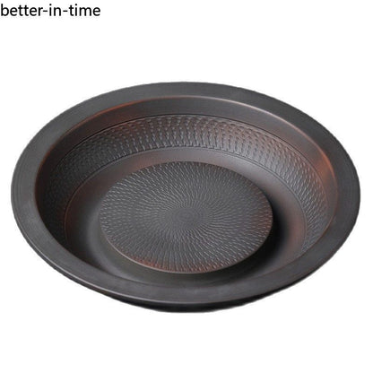 Purple Pottery Pot Bearing Water Storage Kettle Mat Sand Teapot Base Tea Tray