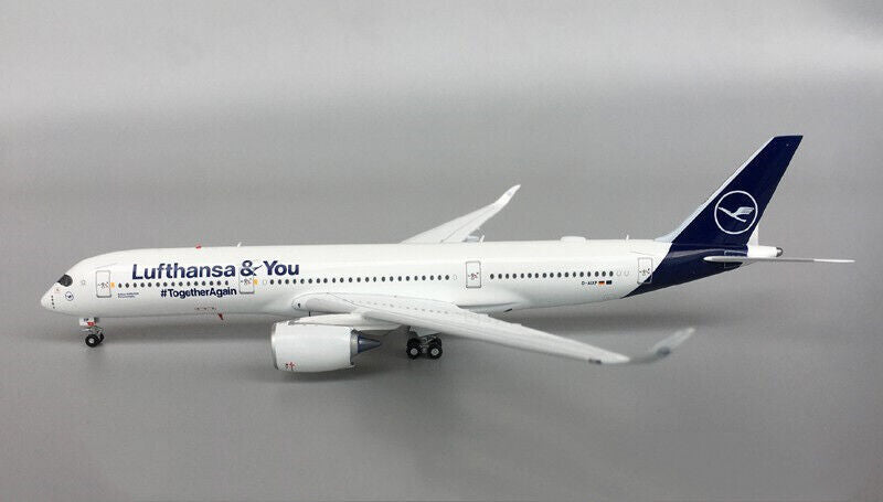 1:400 Aviation Lufthansa AIRBUS A350-900 Passenger Plane Diecast Aircraft Model