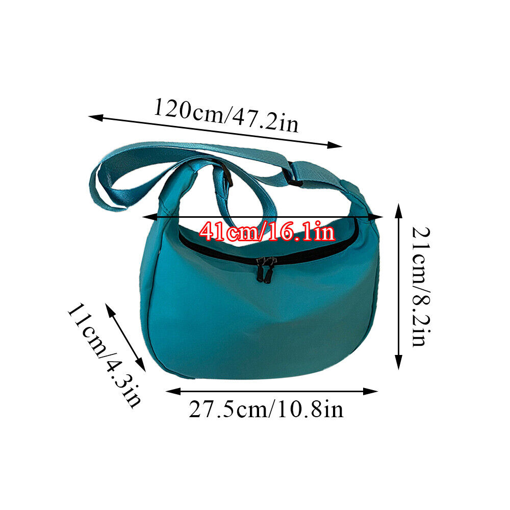Large-capacity Dumpling Bag Messenger Crossbody Bag Oxford Cloth Shoulder Bag