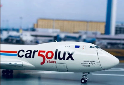 1:400 JC Wings Cargolux BOEING 747-8F Airfreighter Plane Diecast Aircraft Model