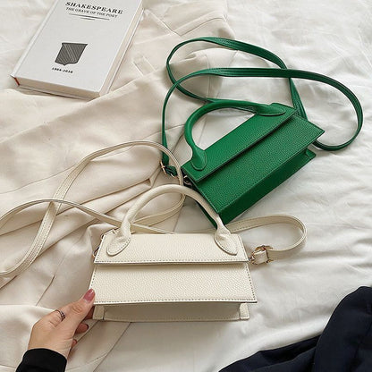Women handbag Leather Small Clutch Bag Luxury Crossbody Shoulder Purse 21*10*7CM