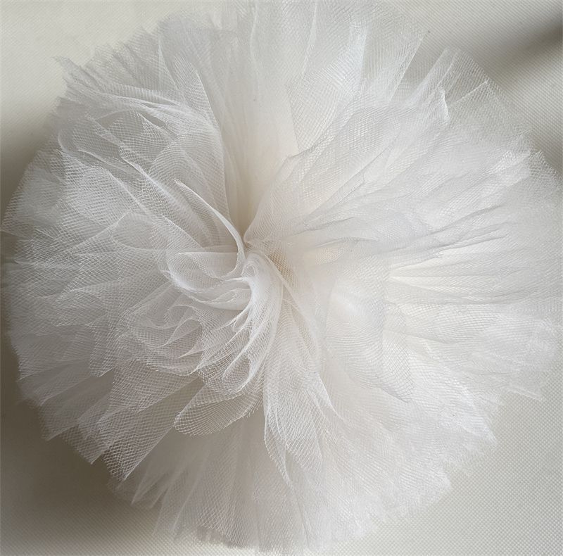 Party Decoration 5Pcs Tulle Pompom Birthday Wedding Baby Shower Venue Decor 20cm