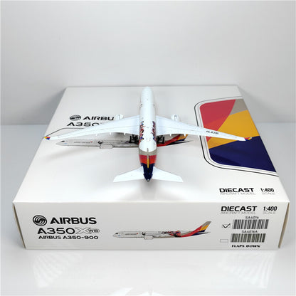 1:400 JC Wings ASIANA AIRLINES AIRBUS A350-900 Airplane Diecast Aircraft Model