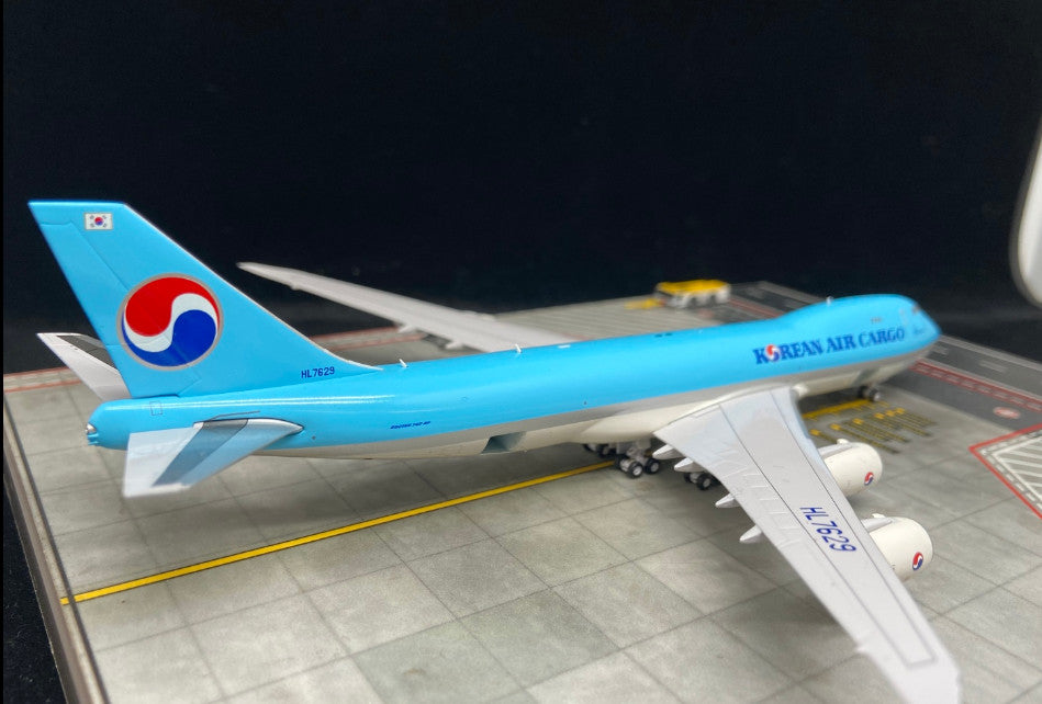 1:400 JC Wings KOREAN AIR CARGO BOEING 747-8 Aircraft Diecast Airplane Model
