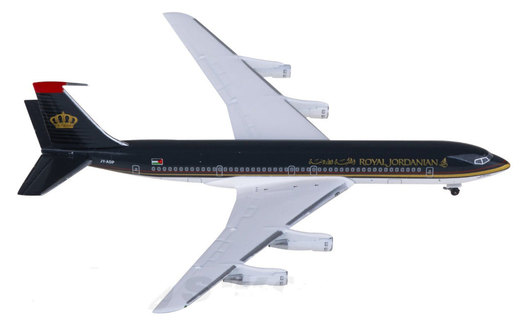1:400 AeroClassics Royal Jordanian BOEING 707-300 Plane Diecast Aircraft Model