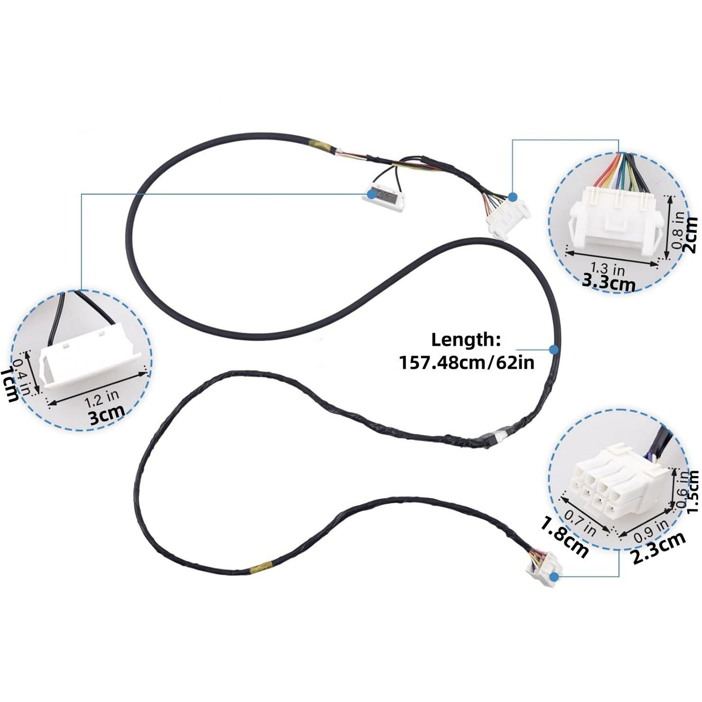 Replacement DA96-00640A Refrigerator Wire Harness For Samsung Repair Accessories