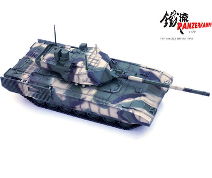 PANZERKAMPF 1/72 Russia T-14 Amata Main Battle Tank Green camouflage Model