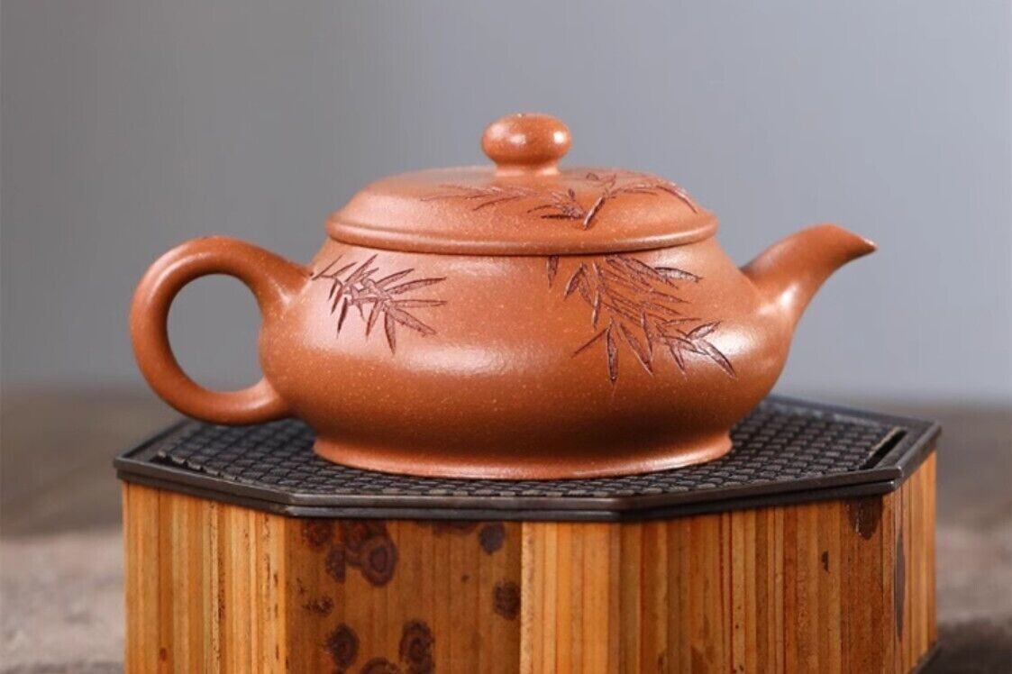 180cc chinese Yixing Handmade Zisha teapot JiangPoNi MingLu Gongfu HU Tea Pot