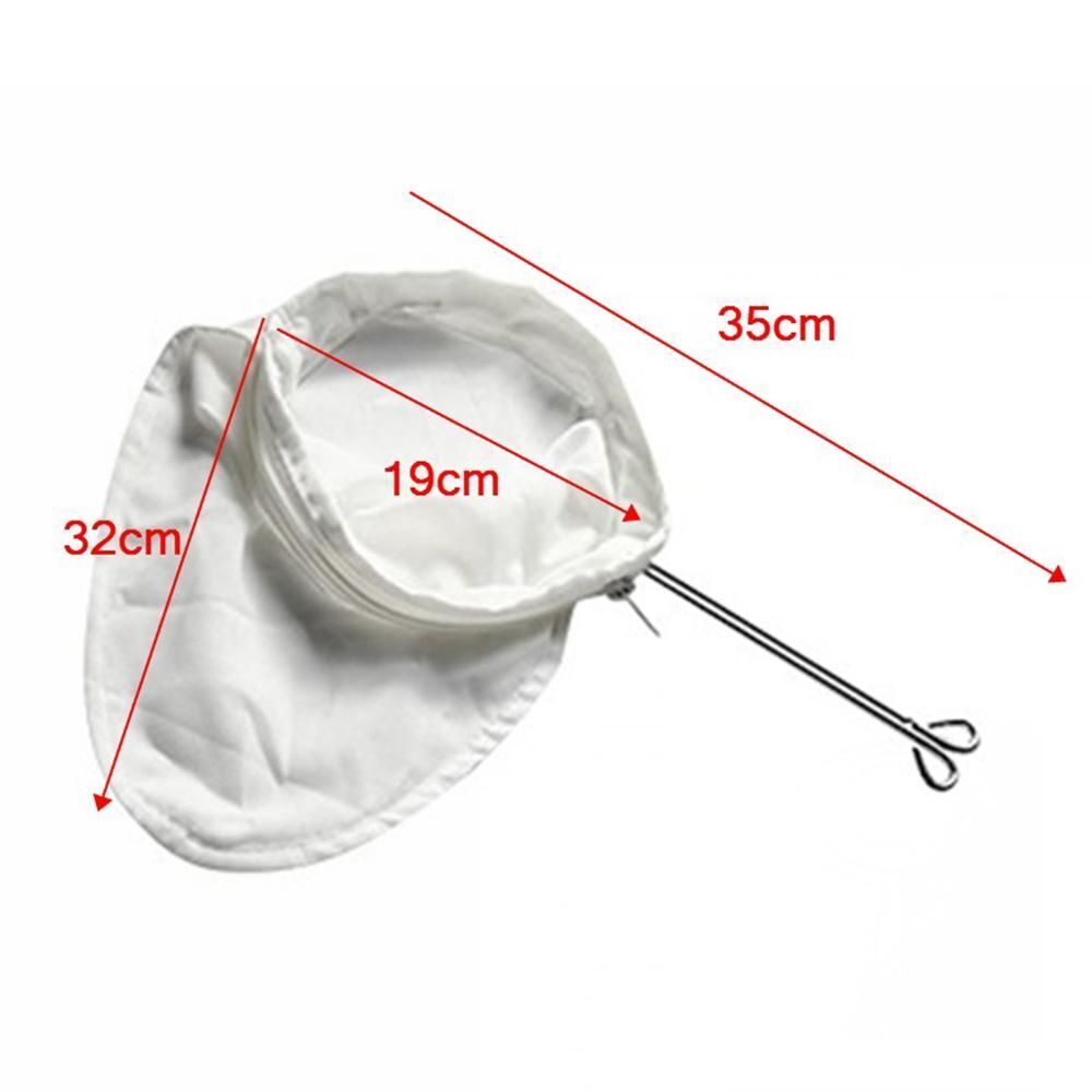 Colander Reusable Fabric Mesh Filter Nut Milk Bag Strainer Soybean Juice Sifters