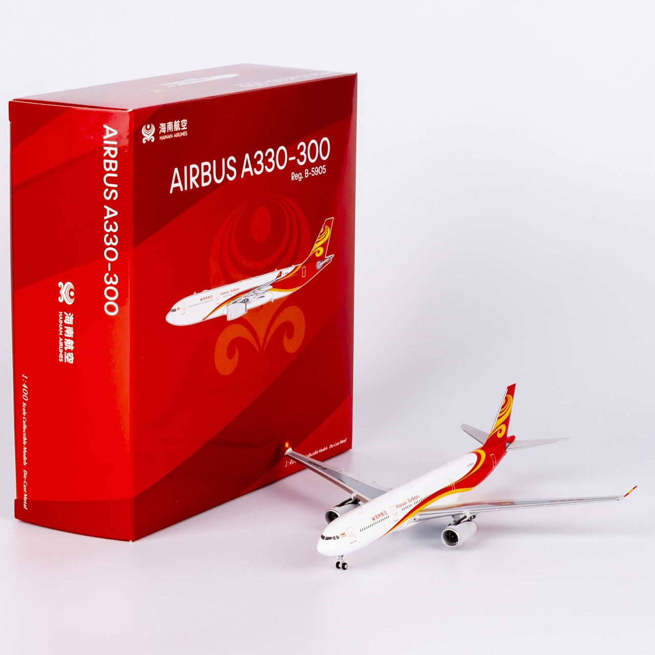 1:400 NG Models Hainan Airlines Airbus A330-300 B-5905 Diecast Aircraft Model