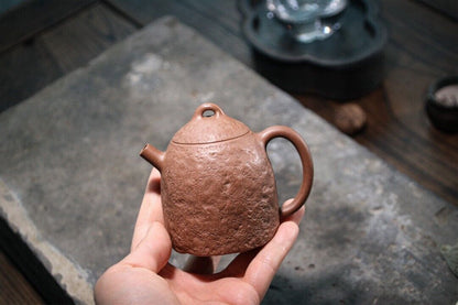 170cc chinese Yixing Handmade Zisha teapot Duan Clay QinQuan Gongfu Hu Tea Pot