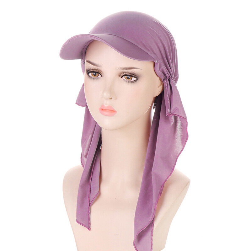 Women's Hats Muslim Hijab Baseball Cap Turban Hat Headscarf Sun Hats Scarf Caps~