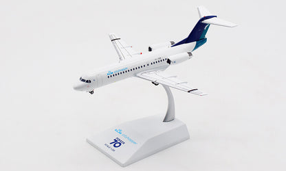 1:200 JC Wings KLM cityhopper Fokker70 Passenger Airplane Diecast Aircraft Model