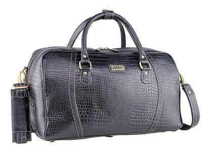 Genuine Leather Travel Duffel Bag Weekend Luggage Leather Duffle Bag