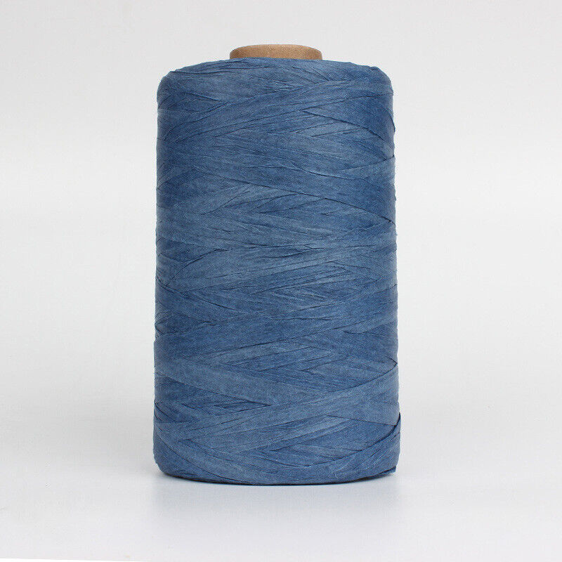 280M Organic Raffia Straw Rope Paper Yarn Crochet Knitting DIY Summer Hat Bag