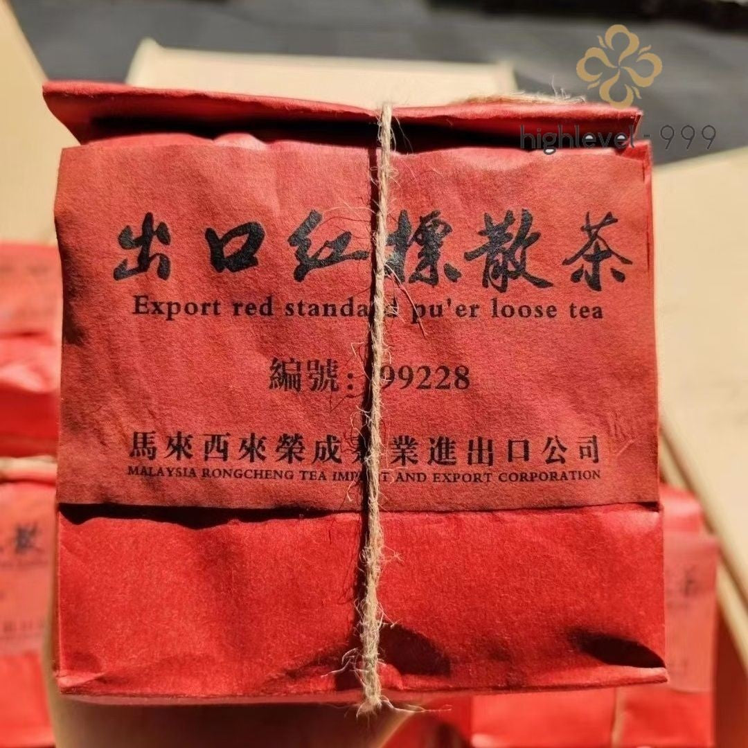 Yunnan 90s No.99228 Rongcheng Puer Tea Export Red Standard Pu'er Loose Tea 250g