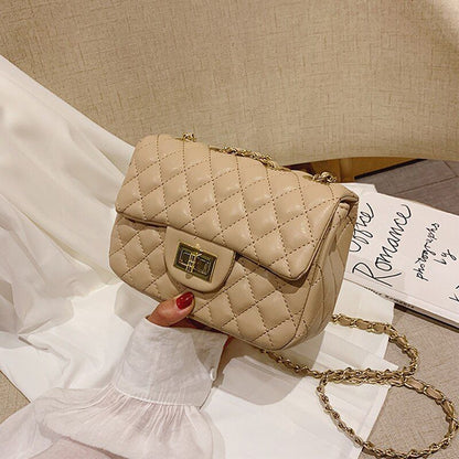 Shoulder Bag Leather Pattern Straddle Small Bag Purse Handbag 26*16*8 CM