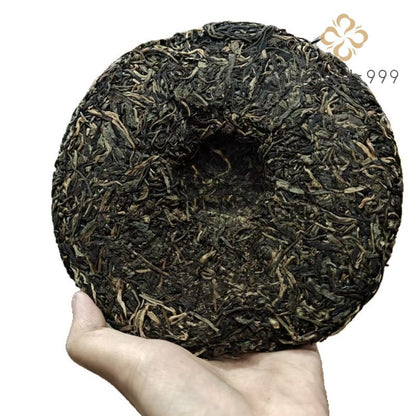 357g Raw Pu'er Tea Cake Yunnan Laoman'e Ancient Tree Spring Tea Dried Leaf Tea