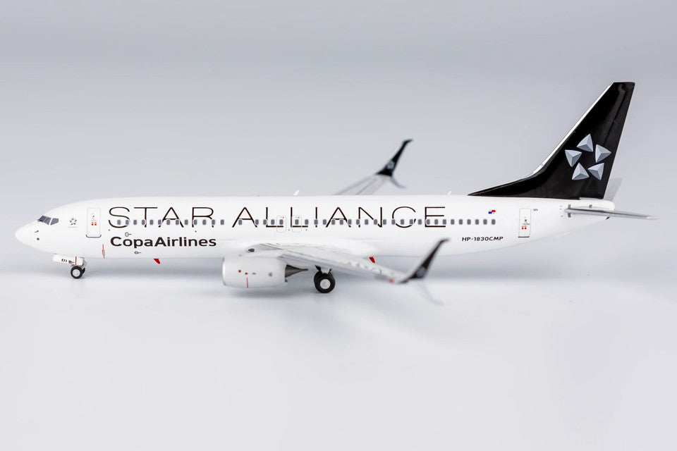 1:400 NG Model Copa Airlines STAR ALLIANCE BOEING 737-800 Aircraft Diecast Model