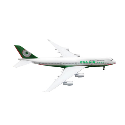 1/350 Scale 20cm Diecast Alloy Eva Air Airlines B747 Airplane Aircraft Model