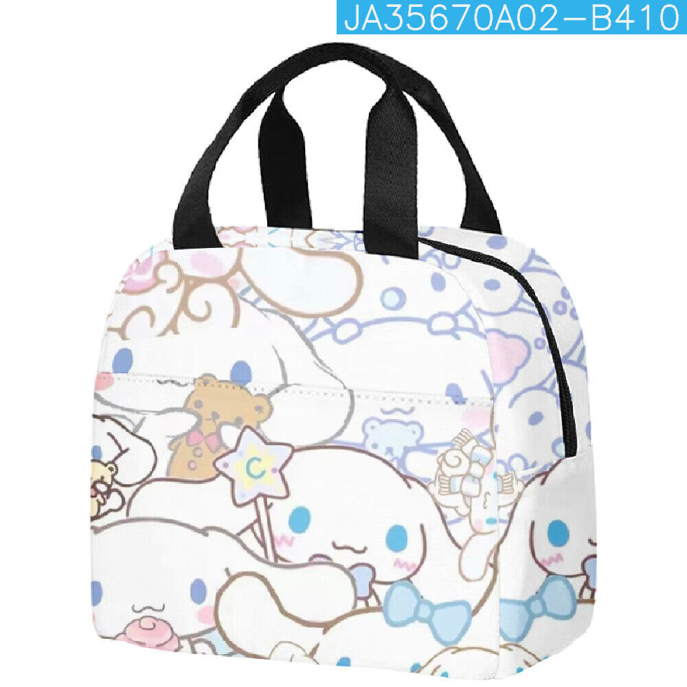 Cinnamoroll Insulated Lunch Bag Handbag Thermal Leakproof Insulated Lunch Box