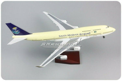 47CM 1:150 SAUDI ARABIAN BOEING 747-400 Airplane Landing Gears Resin Model