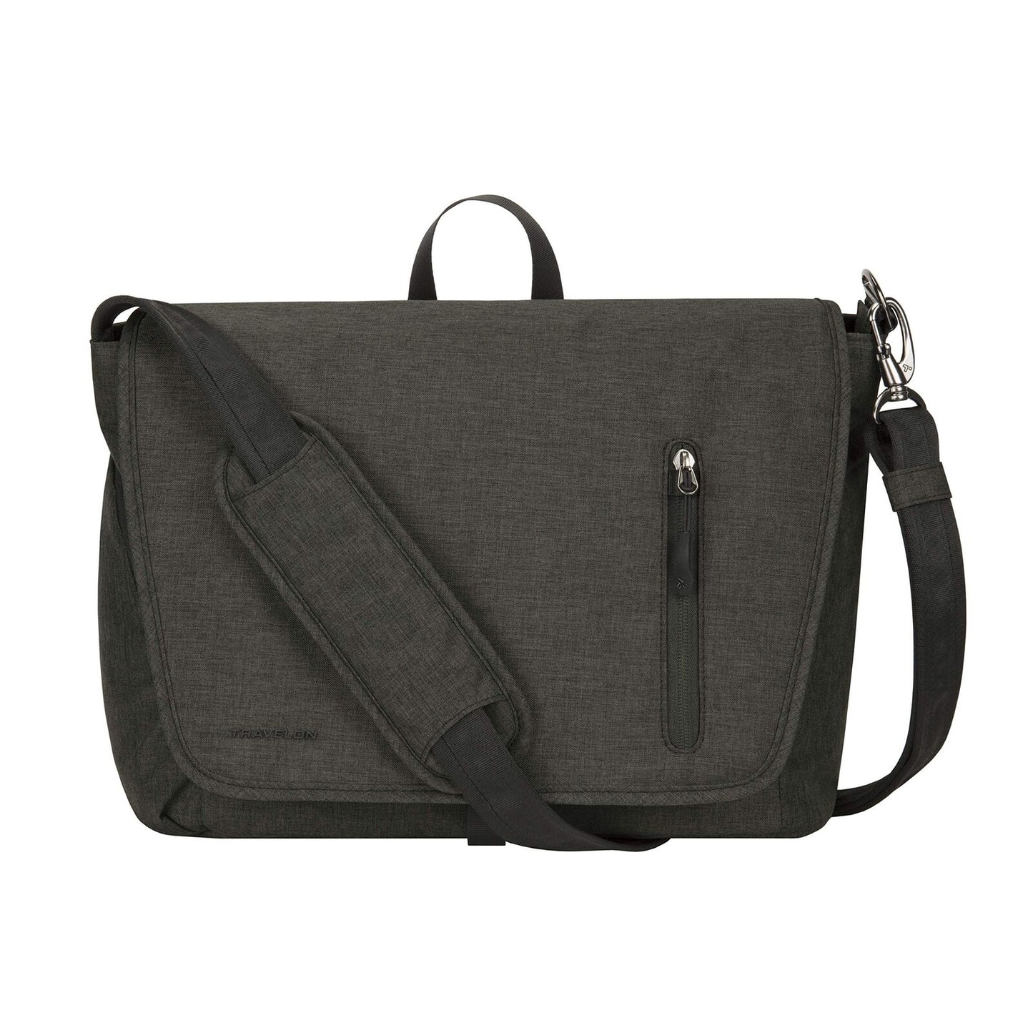 Travelon: Urban - Anti-Theft Messenger Bag - Slate, 14 x 10.25 x 4.75, Slate