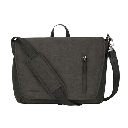 Travelon: Urban - Anti-Theft Messenger Bag - Slate, 14 x 10.25 x 4.75, Slate